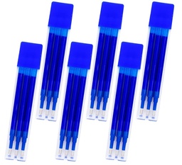 Recambio Bolígrafo Raylu Ignite Borrable Azul Bolsa 6 Blister 3 Recambios