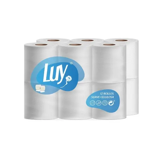 [650419] PAPEL HIGIÉNICO DOMÉSTICO LUY EXTRA 2 CAPAS 18M-12 ROLLOS /SACO DE 9 PAQUETES