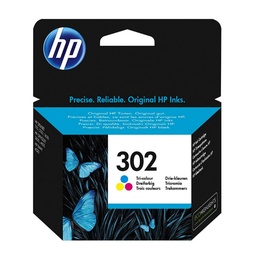 Hp  Officejet 3636/3830/3832 All-In-One Nº302 C.tricolor- F6u65ae