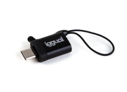 Adaptador Usbc A Usb-A 3.1 Negro Iggual
