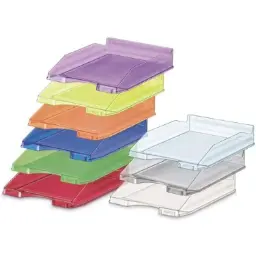 Bandeja Surtido Fluor Apilable 350x250x65mm 10uds
