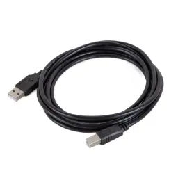 Cable Usb 2.0 Iggual A Macho A B Macho 2 Metros Negro