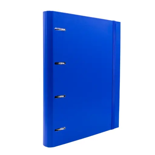 [209353] CARPEBLOCK 4 ANILLAS RAYLU PAPER A4 AZUL 