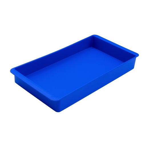 [650334] BANDEJA FAIBO AZUL RECTANGULAR MULTIUSO