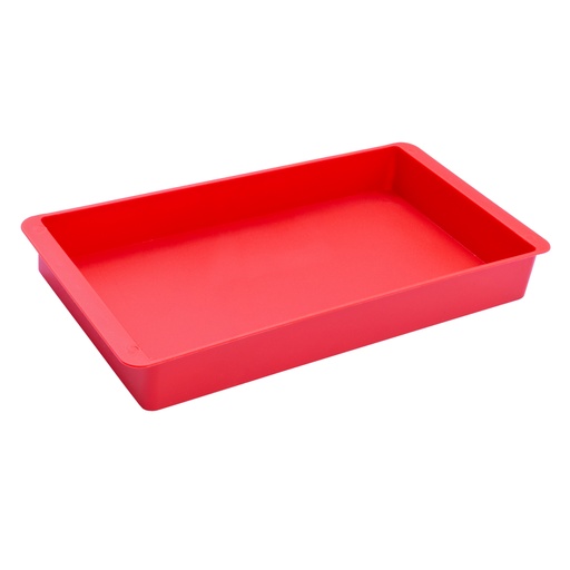 [650327] BANDEJA FAIBO ROJO RECTANGULAR MULTIUSO