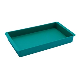 Bandeja Verde Rectangular Multiuso 247x125x30mm