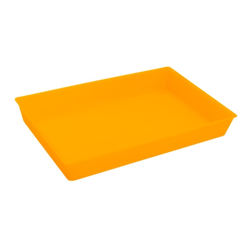 [700205] BANDEJA FAIBO NARANJA RECTANGULAR CONICA MULTIUSO