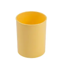 Cubilete Portalapices Amarillo Opaco Faibo  Plástico