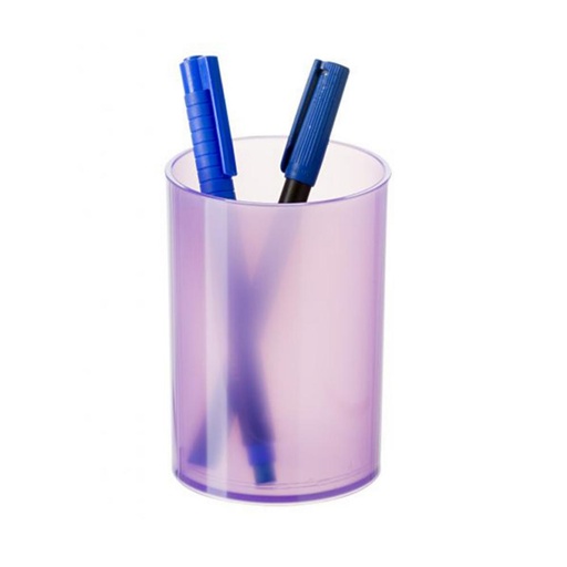 [693926] CUBILETE PORTALÁPICES MALVA TRASLUCIDO ARCHIVO 2000 ECOGREEN