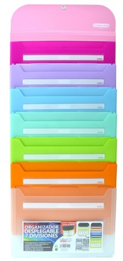 [705420] ORGANIZADOR DESPLEGABLE 7 DIVISIONES