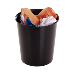 Papelera Sostenible Negra Archivo 2000 Ecogreen 18 Litros