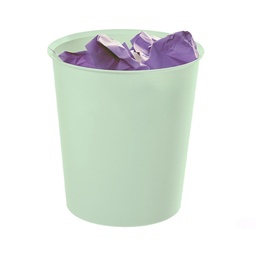 Papelera Sostenible Verde Pastel Archivo 2000 Ecogreen 18 Litros