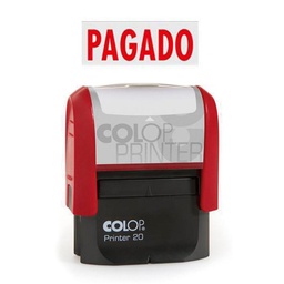 Sello Automático Pagado Colop Printer C20