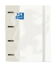Carpeblock 4 Anillas Oxford A4 Blanco