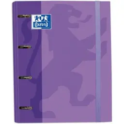 Carpeblock 4 Anillas Oxford A4 Malva