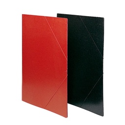 Carpeta Dibujo A2 Negro Con Gomas