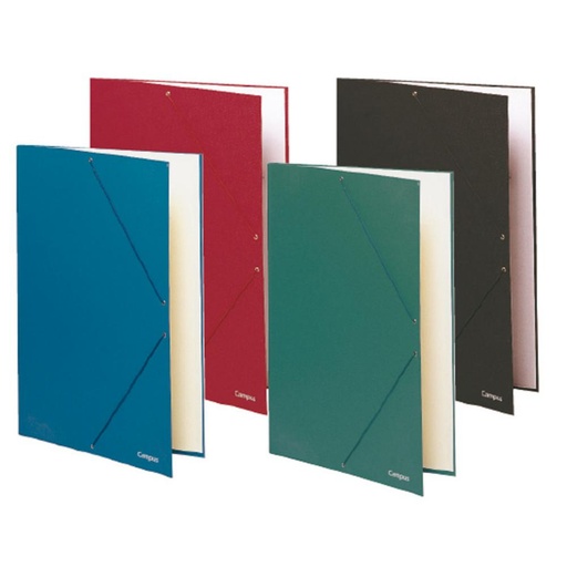 [600023] CARPETA DIBUJO A3 NEGRO · CARTÓN FORRADO · CON GOMAS 