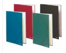 Carpeta Dibujo A3 Roja Con Gomas