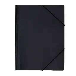 Carpeta Pp Raylu Paper A4 Con Gomas Y Solapas Humo