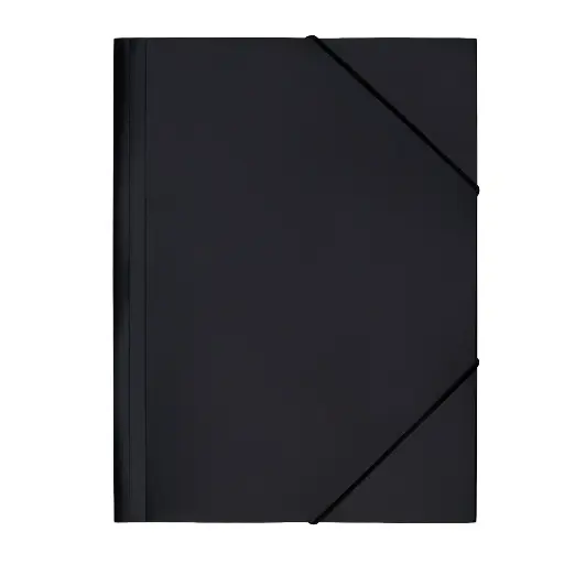 [180538] CARPETA PP RAYLU PAPER A4 CON GOMAS Y SOLAPAS HUMO 