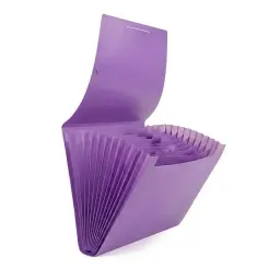 Carpeta Fuelle 13 Compartimentos Lila (A4)