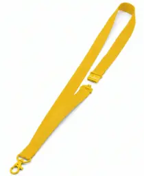 Cinta Plana Portanombres Amarillo