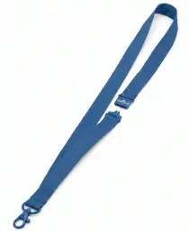 Cinta Plana Portanombres Azul