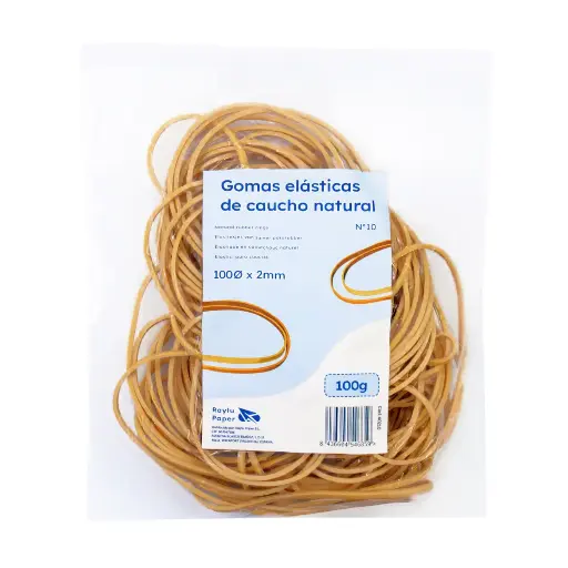 [040210] ANILLOS DE CAUCHO Nº10 RAYLU BOLSA 100 GRAMOS